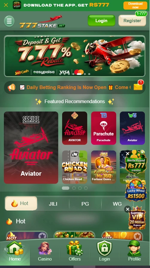 777Stake Game